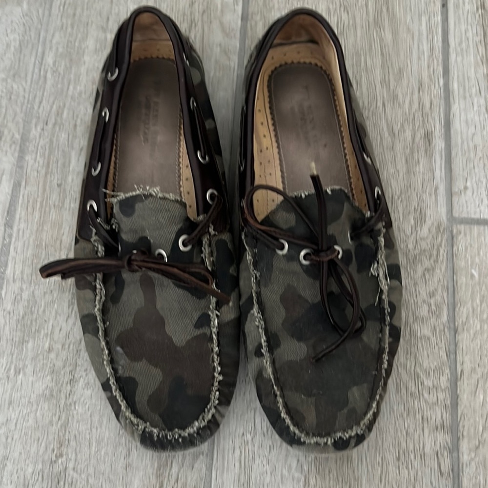 Bloomingdale’s men camo loafers